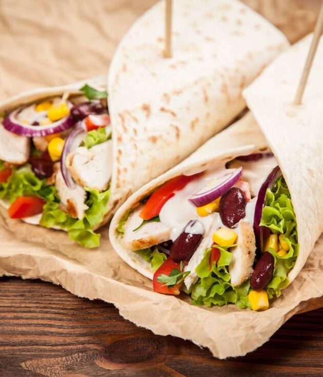 Chicken Mix Wrap